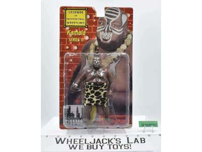 Kamala Series 10 NEW MOSC 2000 Legends of Pro Wrestling Figures Toy Co.