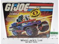 Cobra Ferret ATV GI Joe 1985 Hasbro Action Figure Vehicle NEW SEALED MISB