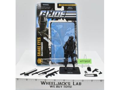 Snake Eyes v54 100% Complete G.I. Joe Pursuit of Cobra 2010 Hasbro Action Figure