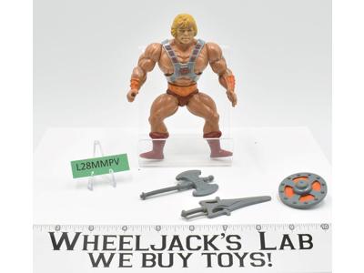 He-Man 100% Complete He-Man Masters of the Universe MOTU 1982 Mattel