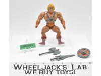 He-Man 100% Complete He-Man Masters of the Universe MOTU 1982 Mattel