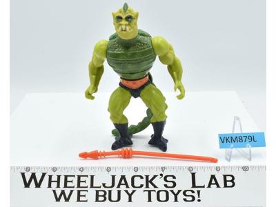 Whiplash 100% Complete He-Man Masters of the Universe MOTU 1984 Mattel
