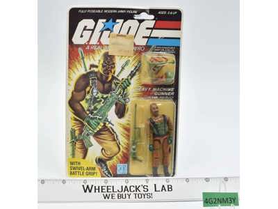 Roadblock GI Joe ARAH 1983 Hasbro Vintage Action Figure NEW MOSC SEALED