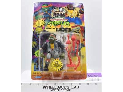 Mike as Frankenstein TMNT Universal Monsters 1993 Playmates NEW MOSC