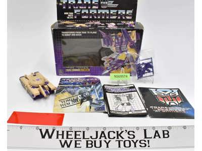 Blitzwing 100% Complete w/Box 1985 Vintage G1 Transformers Hasbro Action Figure