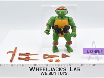Raphael HARD HEAD 100% Complete Teenage Mutant Ninja Turtle 1988 Playmates