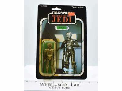 Zuckuss 77 Back Star Wars ROTJ 1983 Kenner Action Figure NEW MOSC