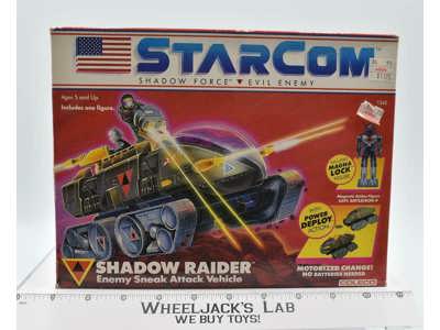 Shadow Raider Starcom 1986 Coleco Action Figure Vehicle