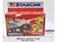 Laser R.A.T. WORKS Complete Starcom 1986 Coleco Action Figure Vehicle MIB