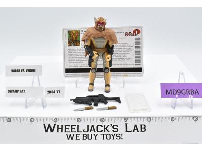 Swamp Rat v1 G.I. Joe Valor vs Venom 2004 Hasbro Action Figure
