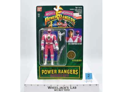 Kimberly #2 Auto Morphin NEW MOSC Mighty Morphin Power Rangers 1994 Bandai