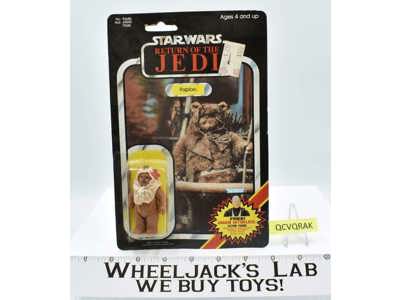 Paploo Ewok 79 Back Star Wars ROTJ 1984 Kenner Figure NEW MOSC