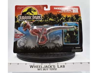 Pachycephalosaurus W/Capture Gear Jurassic Park 1993 Kenner NEW MOSC SEALED
