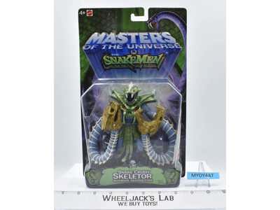 Snake Crush Skeletor 200X Masters Of The Universe vs. Snakemen 2003 Mattel MOSC