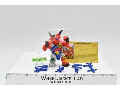 Groundchuck NR MINT 100% Complete Teenage Mutant Ninja Turtles 1991 Playmates