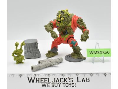 Muckman &amp; Joe Eyeball 100% Complete TMNT 1990 Playmates Action Figure