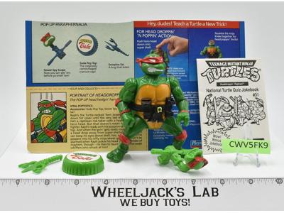 Headdroppin' Raph NR MINT 100% Complete Teenage Mutant Ninja Turtle Playmates