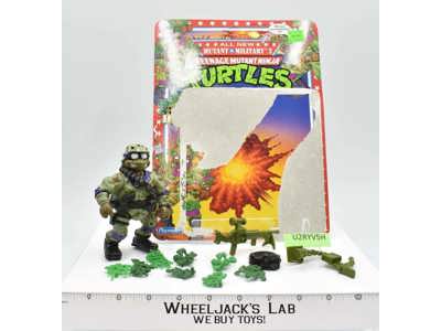 Delta Team Don w/Cardback NR MINT 100% Complete TMNT 1992 Playmates Vintage