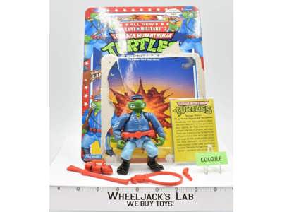 Yankee Doodle Raph w/Cardback NR MINT 100% Complete TMNT 1992 Playmates Vintage