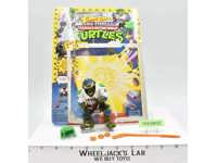 Slap Shot Leo w/Cardback NR MINT 100% Complete TMNT 1991 Playmates Vintage