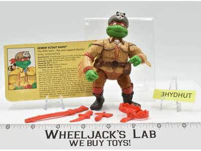 Sewer Scout Raph 100% Complete Teenage Mutant Ninja Turtles TMNT 1992 Playmates