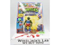 Track 'N Field Leo w/Cardback NR MINT 100% Complete TMNT 1992 Playmates