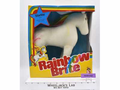 Plush Starlite Horse Rainbow Brite 1983 Mattel Action Figure NEW MISB SEALED