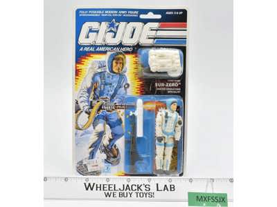Sub-Zero GI Joe ARAH 1989 Hasbro Action Figure NEW MOSC SEALED