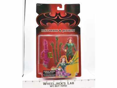 Jungle Venom Poison Ivy MOSC NEW Batman and Robin Kenner 1997 Action Figure