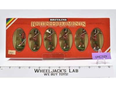 #7245 British Regiments Hand Painted Metal Models 1983 Britains Limited NEW MIB