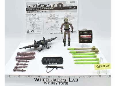 Air Viper Commando W/ C.L.A.W. 100% Complete G.I. Joe Rise of Cobra 2009 Hasbro
