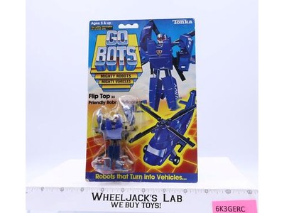 Flip Top Friendly Robot Helicopter Gobots 1984 Tonka Action Figure NEW SEALED