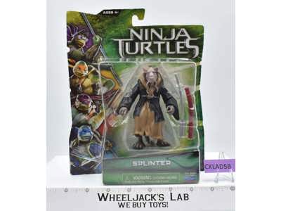 Splinter Teenage Mutant Ninja Turtles Movie TMNT 2014 Playmates MOSC NEW