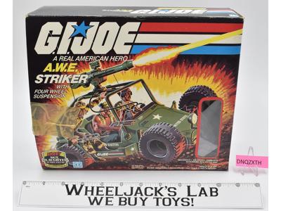 A.W.E. Striker 100% Complete W/ Box G.I. Joe 1985 Hasbro Vintage Vehicle