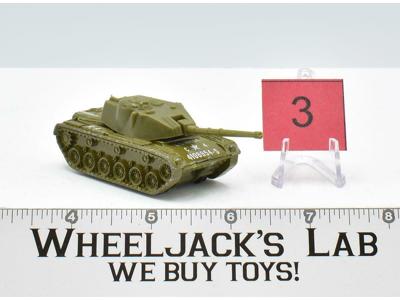 U.S. Army Tough Customer #3 Tank Green 1974 Redline Hot Wheels Mattel Vintage RL