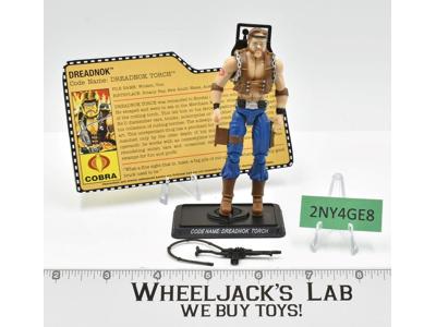 Dreadnok Torch v4 100% Complete GI Joe 25th Anniversary 2008 Hasbro Figure