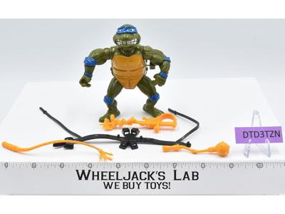 Sword Slicin' Leo 100% Complete Teenage Mutant Ninja Turtles 1990 Playmates