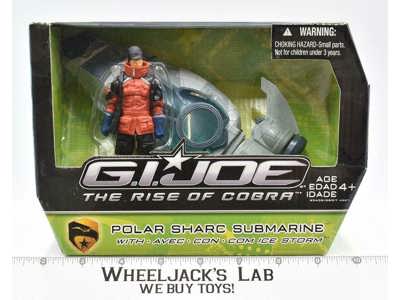 Polar Sharc Submarine W/ Ice Storm G.I Joe Rise of Cobra 2009 Hasbro SEALED MISB