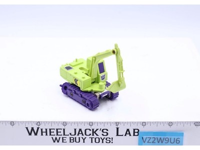 Scavenger Devastator 1985 Vintage G1 Transformers Excavator Action Figure