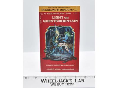 Light on Quests Mountain Dragons Dungeons &amp; Dragons Endless Quest Book #12