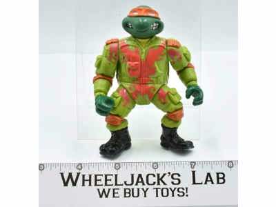 Road Racin' Mike Teenage Mutant Ninja Turtles TMNT 1994 Playmates Action Figure
