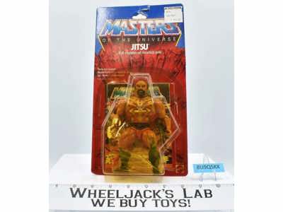 Jitsu NEW MOSC 1984 Masters of the Universe MOTU Mattel Vintage Figure