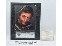 Dr. McCoy Star Trek Undiscoverd Country DeForest Kelley AUTOGRAPHED Plaque