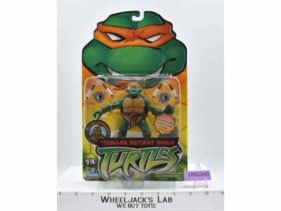 Michelangelo Teenage Mutant Ninja Turtle TMNT 2003 Playmates MOSC NEW