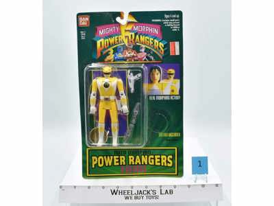 Trini #1 Auto Morphin NEW MOSC Mighty Morphin Power Rangers 1994 Bandai