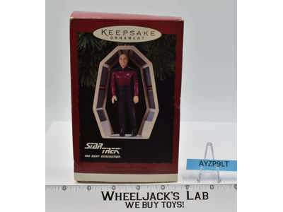 Captain Jean-Luc Picard Star Trek MIB Keepsake Ornament 1995 Hallmark
