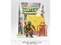 Leonardo W/Cardback NR MINT 100% Complete TMNT 1988 Playmates Vintage Figure