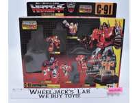 Computron Scramble City C-91 Transformers G1 1987 Takara BOX ONLY
