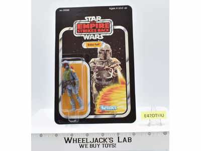 Boba Fett RECARDED REPRO Star Wars ESB 1980 Kenner Action Figure MOSC