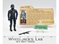 Cobra Officer V1.5 100% Complete G.I. Joe ARAH 1983 Hasbro Vintage Figure